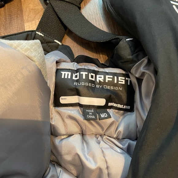 Motorfist Snowmobile bib style pants-size Medium - Picture 3 of 3